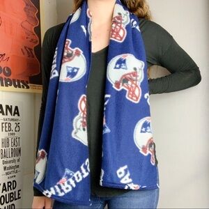 New England Patriots Handmade Fleece Scarf